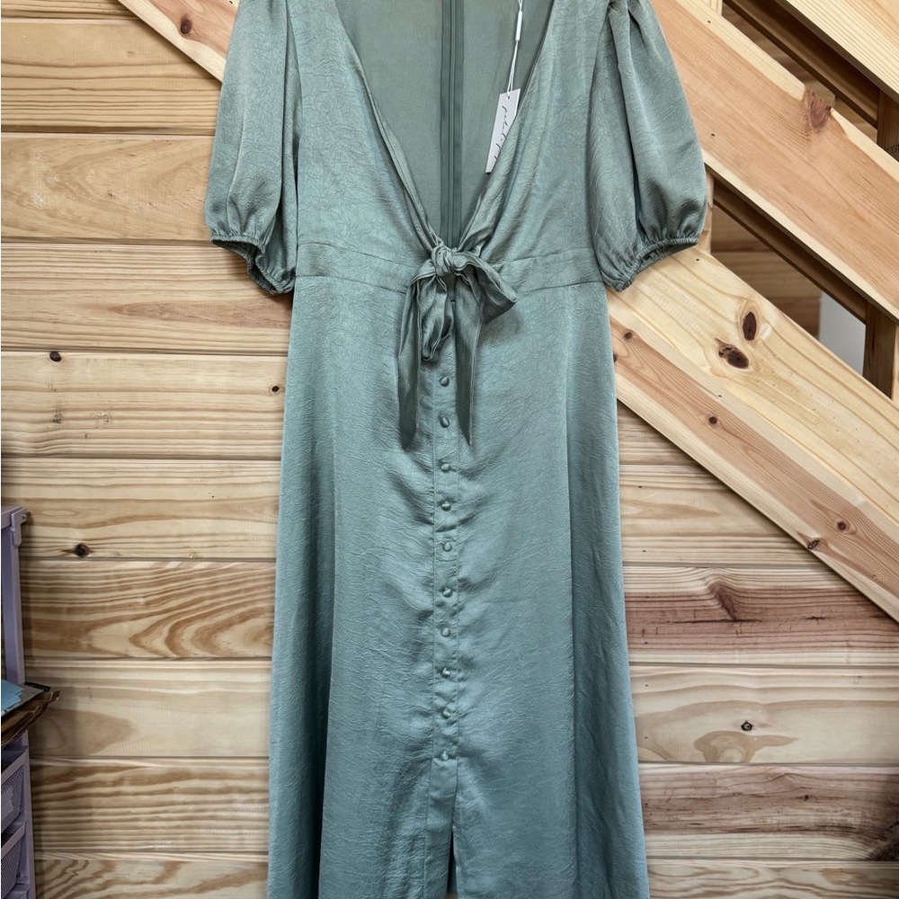 Petal & Pup Sage Dress